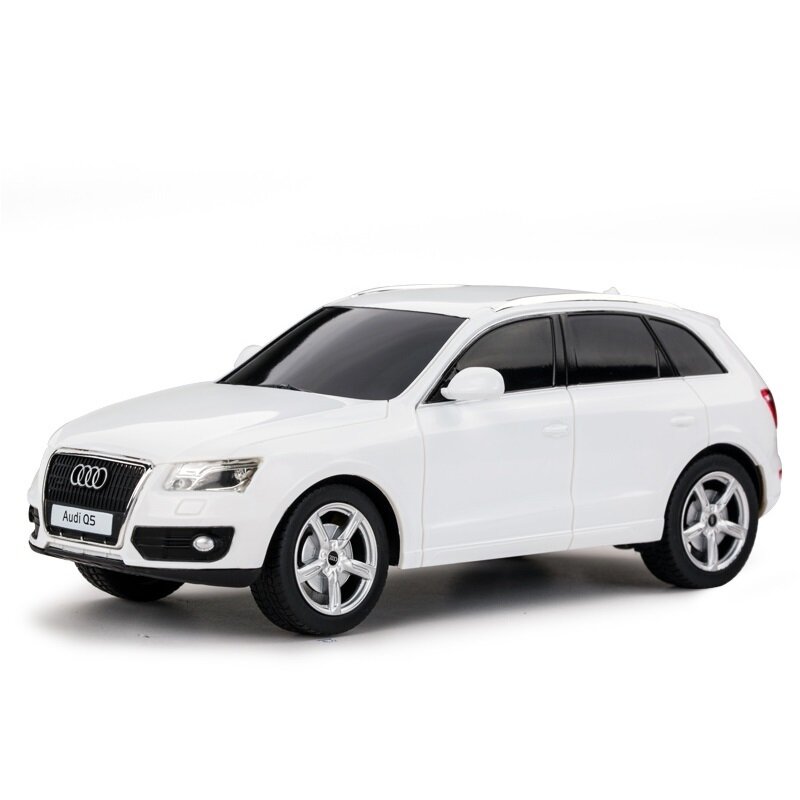 Rastar - masinuta cu telecomanda audi q5, scara 1:24, alb