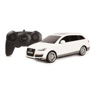 Rastar - Masinuta cu telecomanda Audi Q7,   Scara 1:24, Alb