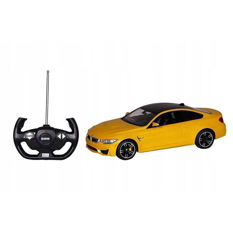 Rastar - Masinuta cu telecomanda BMW M4, Scara 1:14, Galben
