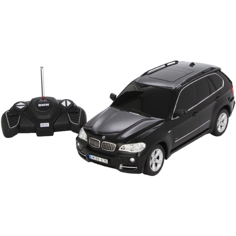 Rastar - masinuta cu telecomanda bmw x5 , scara 1:18, negru