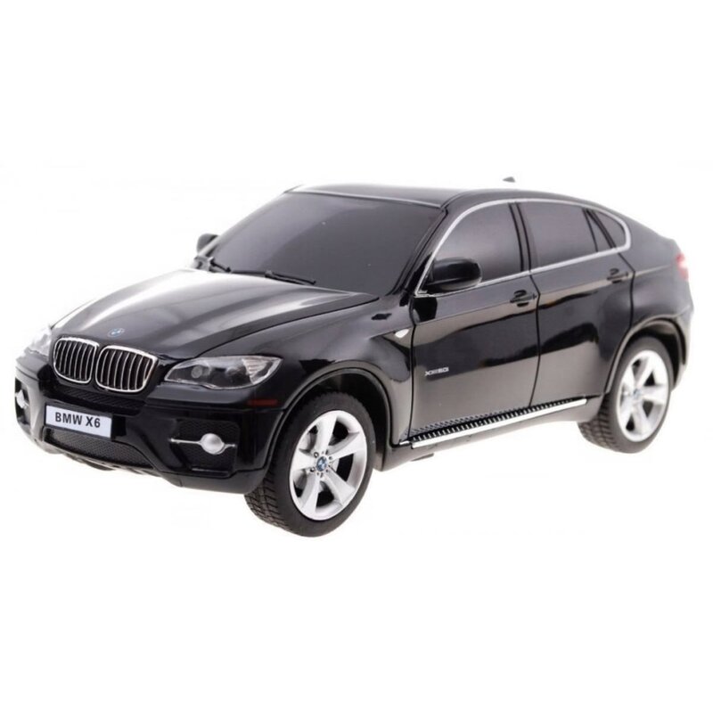 Rastar - masinuta cu telecomanda bmw x6, scara 1:24, negru