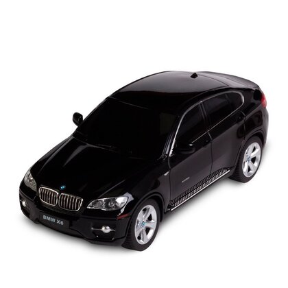 Rastar - Masinuta cu telecomanda BMW X6,   Scara 1:24, Negru