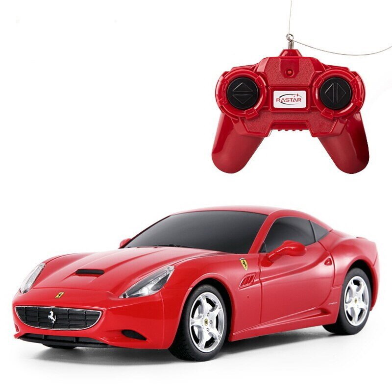 Rastar - masinuta cu telecomanda ferrari california, scara 1:24, rosu