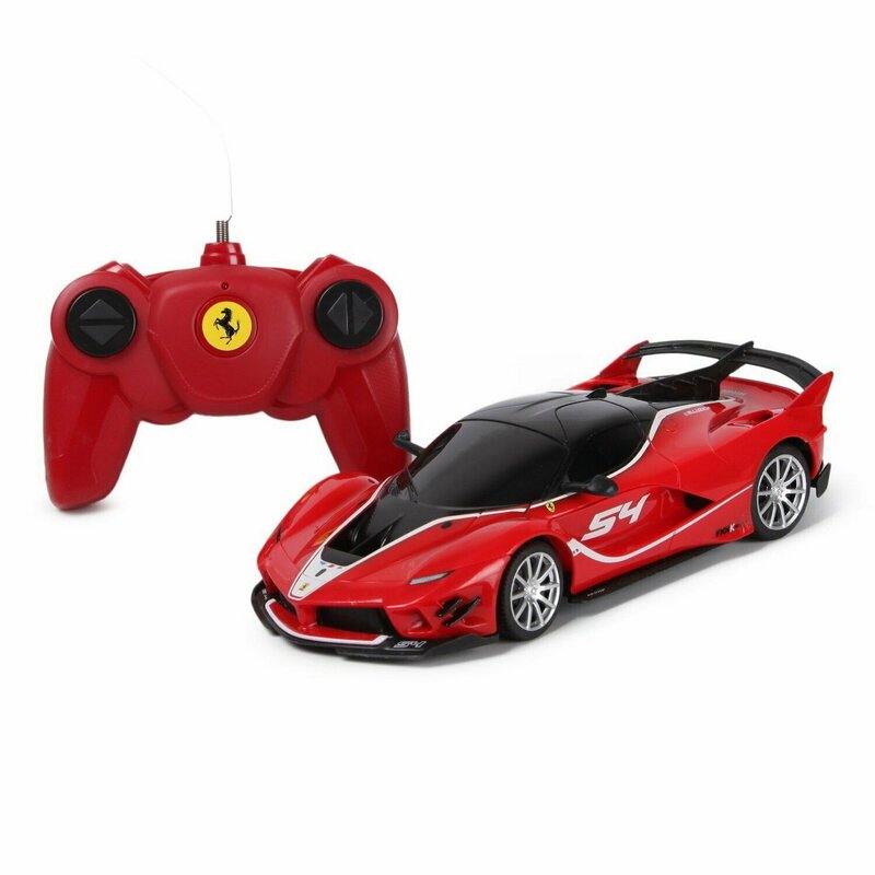 Rastar - masinuta cu telecomanda ferrari fxx k evo, scara 1:24, rosu
