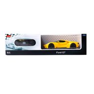 Rastar - Masinuta cu telecomanda Ford GT,   Scara 1:24, Galben