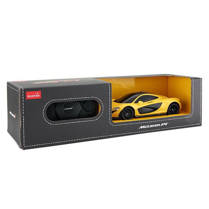 Rastar - masinuta cu telecomanda mclaren p1, scara 1:24, galben