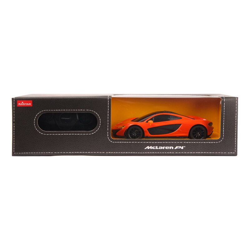 Rastar - masinuta cu telecomanda mclaren p1, scara 1:24, portocaliu