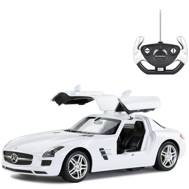 Rastar - Masinuta cu telecomanda Mercedes-Benz SLZ, Scara 1:14, Alb