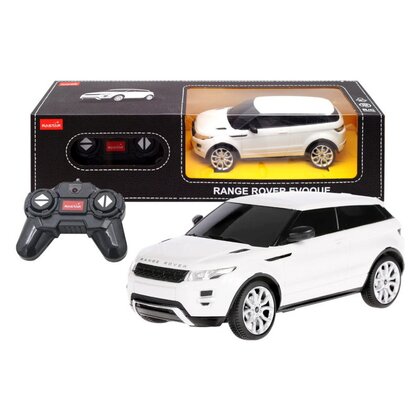 Rastar - Masinuta cu telecomanda Range Rover Evoque,   Scara 1:24, Alb