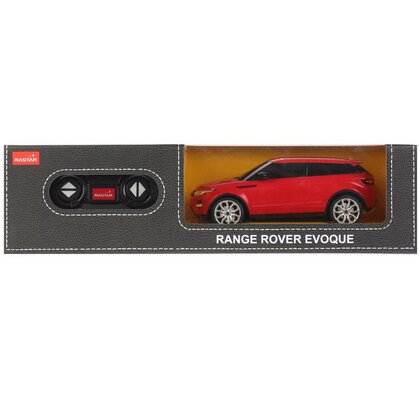 Rastar - Masinuta cu telecomanda Range Rover Evoque,   Scara 1:24, Rosu