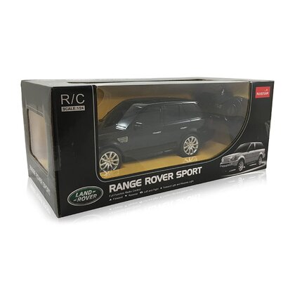 Rastar - Masinuta cu telecomanda Range Rover sport ,  Scara 1:24, Negru