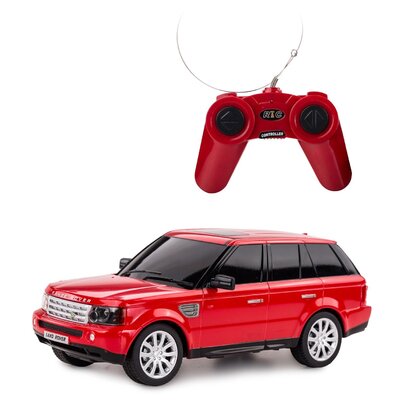 Rastar - Masinuta cu telecomanda Range Rover sport ,  Scara 1:24, Rosu