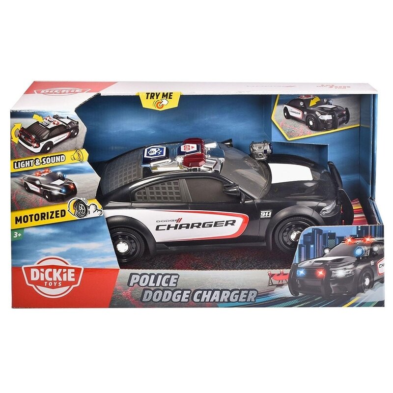 Dickie toys - masina de politie dodge charger
