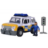 Simba - Masina de politie Sam Police Car , Pompierul Sam,  Cu accesorii, Cu figurina