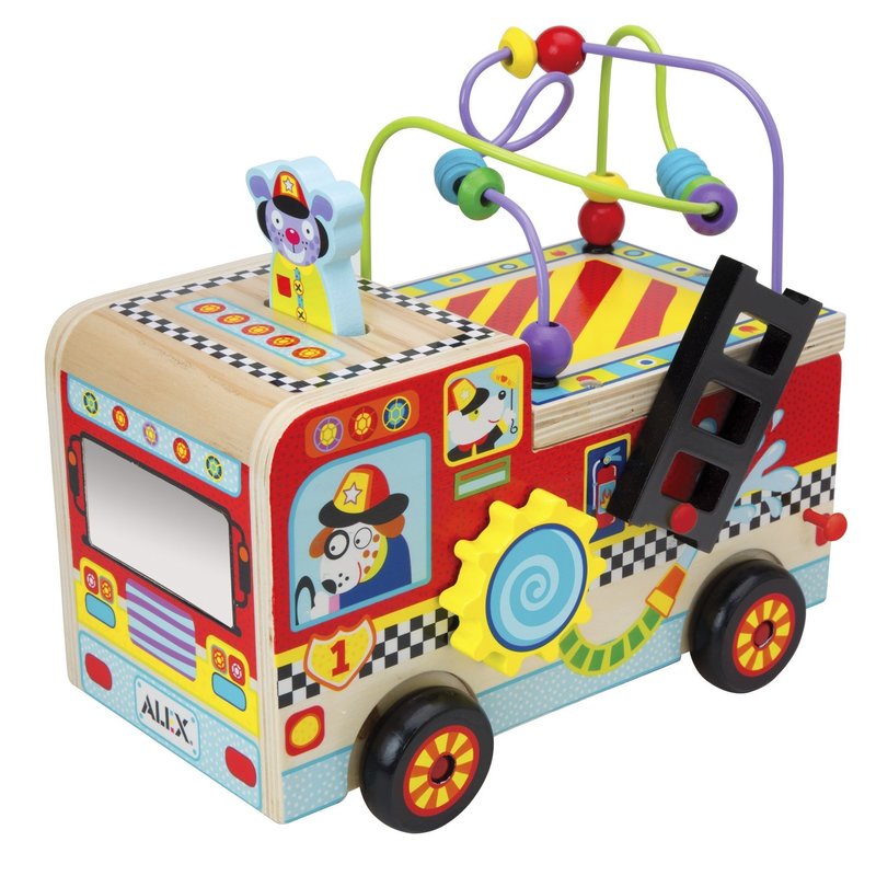 Alex toys - masina de pompieri cu activitati