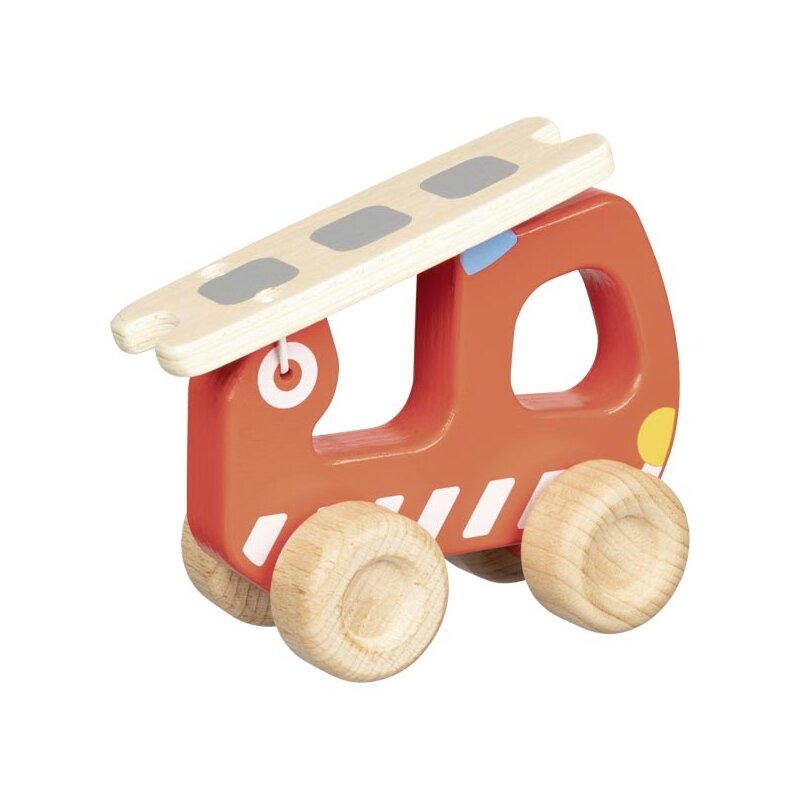 Goki - vehicul de lemn masina de pompieri pentru joc de rol