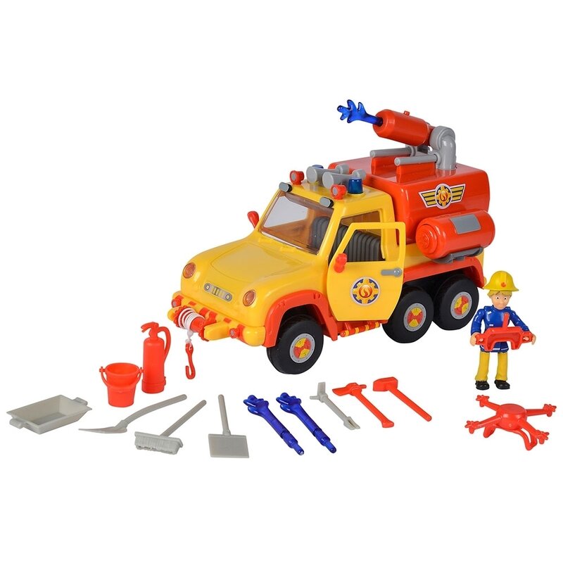 Simba - masina de pompieri fireman sam venus 2.0 cu figurina