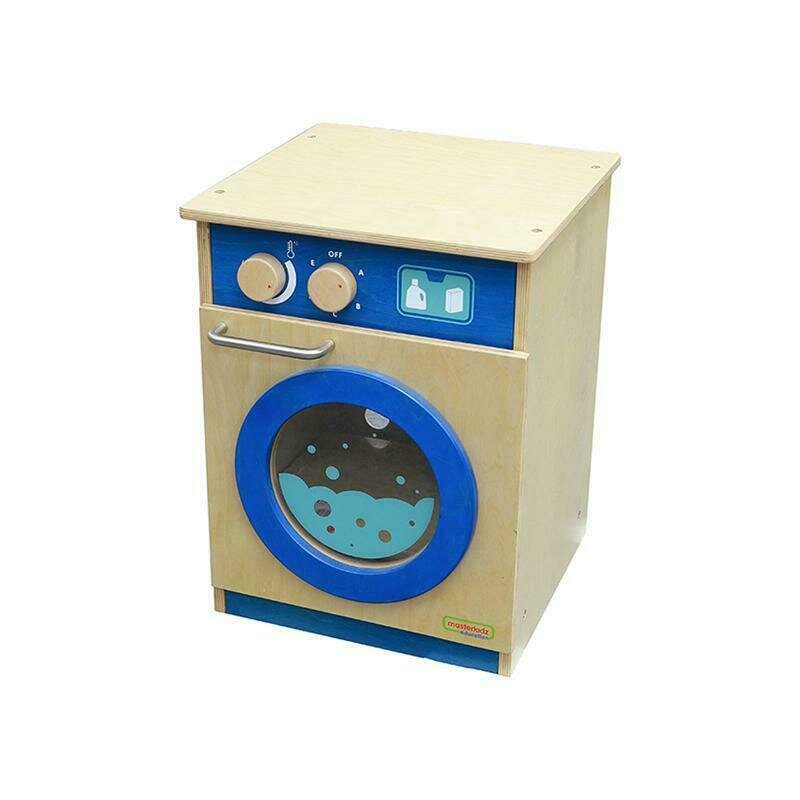 Masterkidz - masina de spalat de jucarie, din lemn, +3 ani, , pentru gradinite