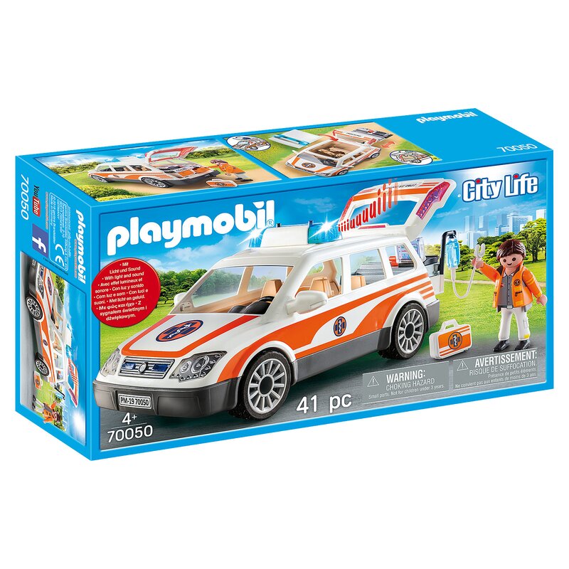 Playmobil - masina de urgenta cu sirena