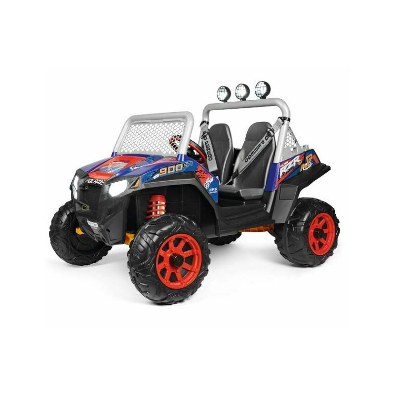 Peg Perego Masinuta Electrica Polaris Ranger Rzr 900 Xp Cu 2 Locuri 24 V AlbastruNegru