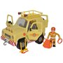 Simba - Masina Mountain 4x4 Cu accesorii, Cu figurina Pompierul Sam - 1