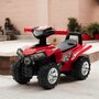 ATV copii, Baby Mix, Masinuta, Cu lumini si muzica, Fara pedale, 60 x 38 x 42 cm, Red - 5