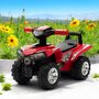 ATV copii, Baby Mix, Masinuta, Cu lumini si muzica, Fara pedale, 60 x 38 x 42 cm, Red - 3