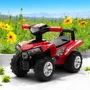 ATV copii, Baby Mix, Masinuta, Cu lumini si muzica, Fara pedale, 60 x 38 x 42 cm, Red - 3