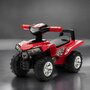 ATV copii, Baby Mix, Masinuta, Cu lumini si muzica, Fara pedale, 60 x 38 x 42 cm, Red - 4