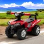 ATV copii, Baby Mix, Masinuta, Cu lumini si muzica, Fara pedale, 60 x 38 x 42 cm, Red - 2