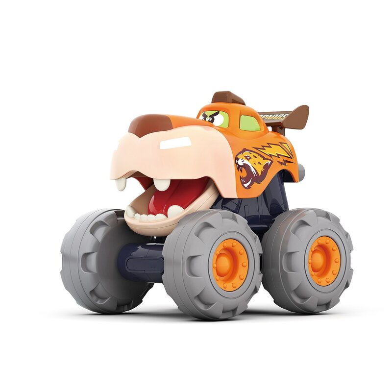 Hola - masina leopardul infuriat , monster truck, multicolor