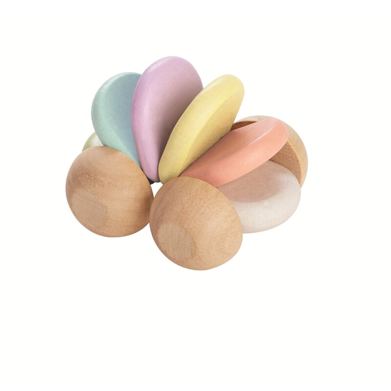Plan toys - masinuta bebelusului, pastel