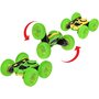 Masinuta cu telecomanda, Cu roti iluminate, Verde - 9