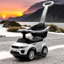 Masinuta de impins, Baby Mix, Bouncer, 3 in 1, Cu maner de impins detasabil, Cu protectii laterale, Cu melodii si claxon, Cu suport jucarii sub sezut, 12-36 luni, White - 2