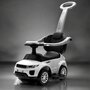 Masinuta de impins, Baby Mix, Bouncer, 3 in 1, Cu maner de impins detasabil, Cu protectii laterale, Cu melodii si claxon, Cu suport jucarii sub sezut, 12-36 luni, White - 6