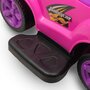 Masinuta de impins, Baby Mix, Mega Car, Pana la 23 kg, Cu maner de impins pliabil, Cu suport picioare, Cu protectii laterale detasabile, Cu melodii si claxon, Cu suport jucarii sub sezut, 12-36 luni, Pink - 5