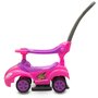 Masinuta de impins, Baby Mix, Mega Car, Pana la 23 kg, Cu maner de impins pliabil, Cu suport picioare, Cu protectii laterale detasabile, Cu melodii si claxon, Cu suport jucarii sub sezut, 12-36 luni, Pink - 10