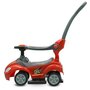 Masinuta de impins, Baby Mix, Mega Car, Pana la 23 kg, Cu maner de impins pliabil, Cu suport picioare, Cu protectii laterale detasabile, Cu melodii si claxon, Cu suport jucarii sub sezut, 12-36 luni, Red - 7
