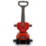 Masinuta de impins, Baby Mix, Mega Car, Pana la 23 kg, Cu maner de impins pliabil, Cu suport picioare, Cu protectii laterale detasabile, Cu melodii si claxon, Cu suport jucarii sub sezut, 12-36 luni, Red - 8