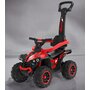 Masinuta de impins, Baby Mix, Mega, Pana la 30 kg, Cu maner de impins, Cu suport picioare, Cu protectii laterale, Cu sunete, 12 luni+, Red - 6