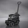 Masinuta de impins, Baby Mix, Mercedes Benz G-Class G63, Cu maner de impins detasabil, Cu protectii laterale, Cu suport pentru picioare, Cu melodii si claxon, Cu suport jucarii sub sezut si suport pahar, 24 luni+, Black - 6