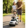 Masinuta de impins, Baby Mix, Mercedes Benz G-Class G63, Cu maner de impins detasabil, Cu protectii laterale, Cu suport pentru picioare, Cu melodii si claxon, Cu suport jucarii sub sezut, 24 luni+, White - 2