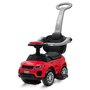 Masinuta de impins, Baby Mix, Prime, Scaun din piele ecologica, Cu maner de impins detasabil, Cu protectii laterale, Cu melodii si claxon, Cu suport jucarii sub sezut, Red - 1
