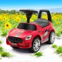 Masinuta de impins, Baby Mix, Racer, Pana la 25 kg, Cu volan, Cu sunete, Cu suport jucarii sub sezut si spatar confortabil, 12  luni+, Red - 7