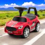 Masinuta de impins, Baby Mix, Racer, Pana la 25 kg, Cu volan, Cu sunete, Cu suport jucarii sub sezut si spatar confortabil, 12  luni+, Red - 2