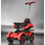 Masinuta de impins, Baby Mix, Speed, Pana la 30 kg, Cu maner de impins, Cu protectii laterale, Cu melodii si claxon, 36 luni+, Red - 5