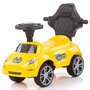 Chipolino - Masinuta de impins Turbo,  Cu maner, Galben
