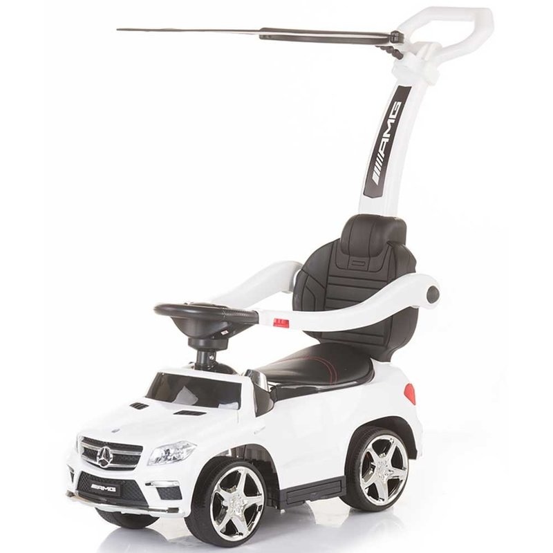 Chipolino - masinuta de impins cu copertina mercedes benz gl63 amg white