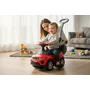 Masinuta de impins, Baby Mix, Cu maner de impins detasabil, Cu protectii laterale, Cu melodii si claxon, Cu suport jucarii sub sezut, Rosu - 2