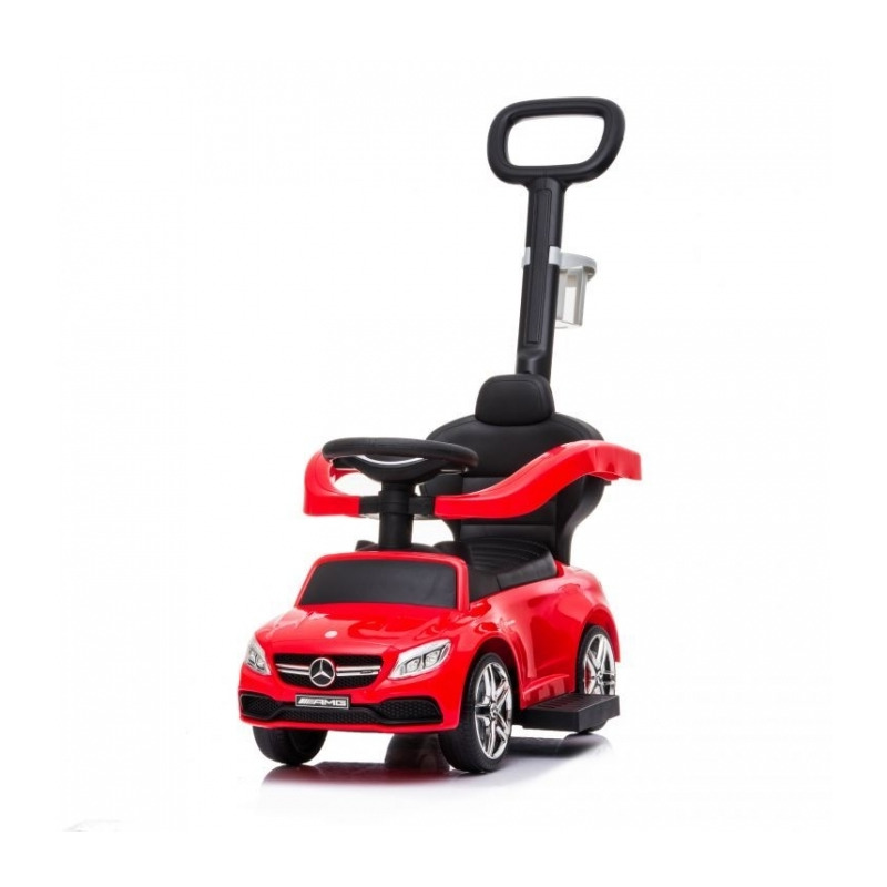Masinuta de impins cu maner mercedes ecotoys 639 - rosu